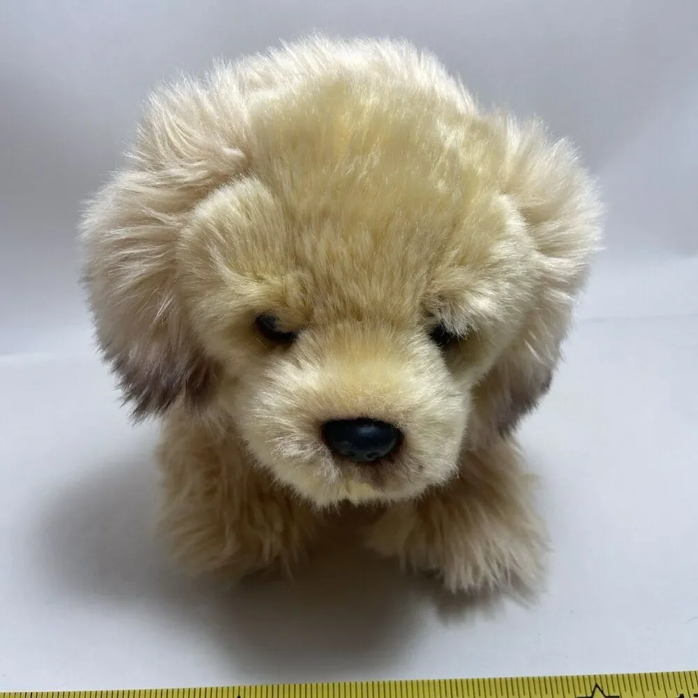 Bearington Collection Golden Retriever Puppy Dog Plush 12